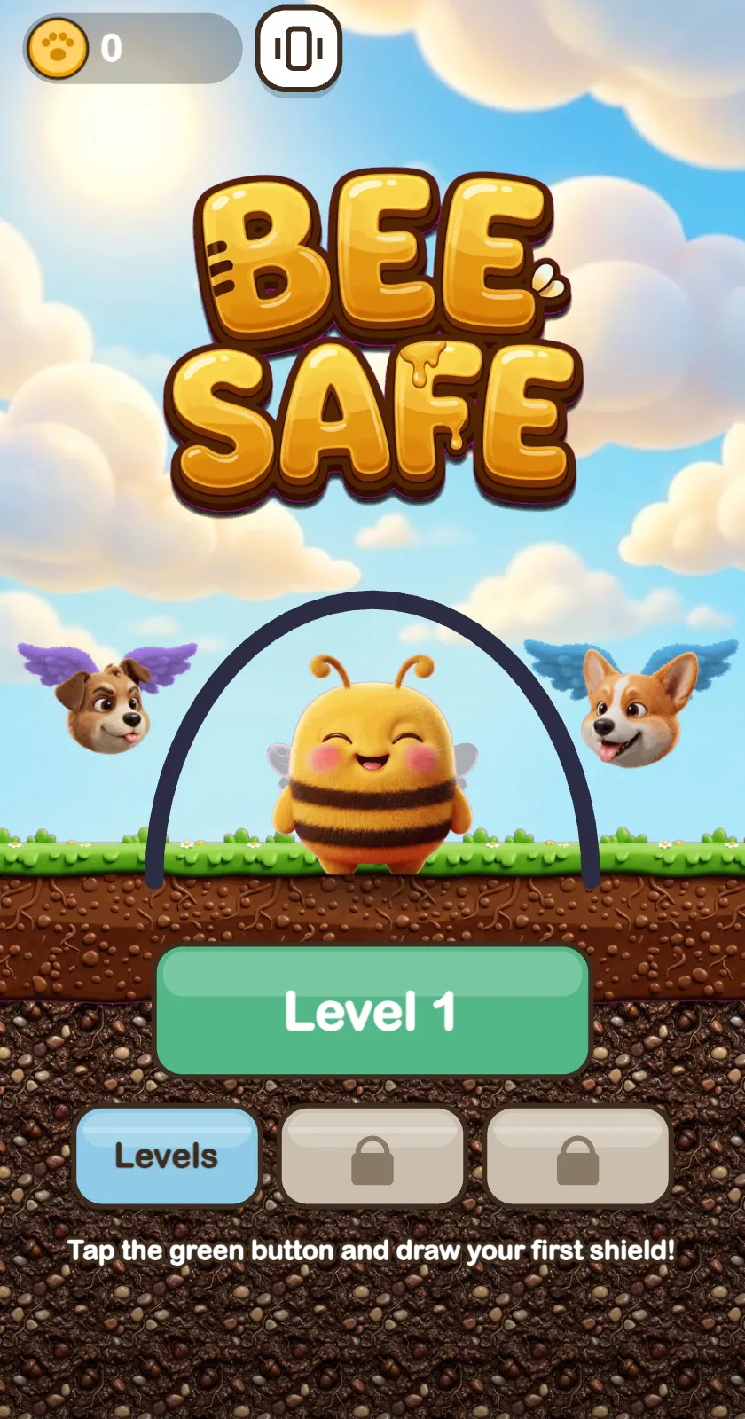 Bee Safe title screen
