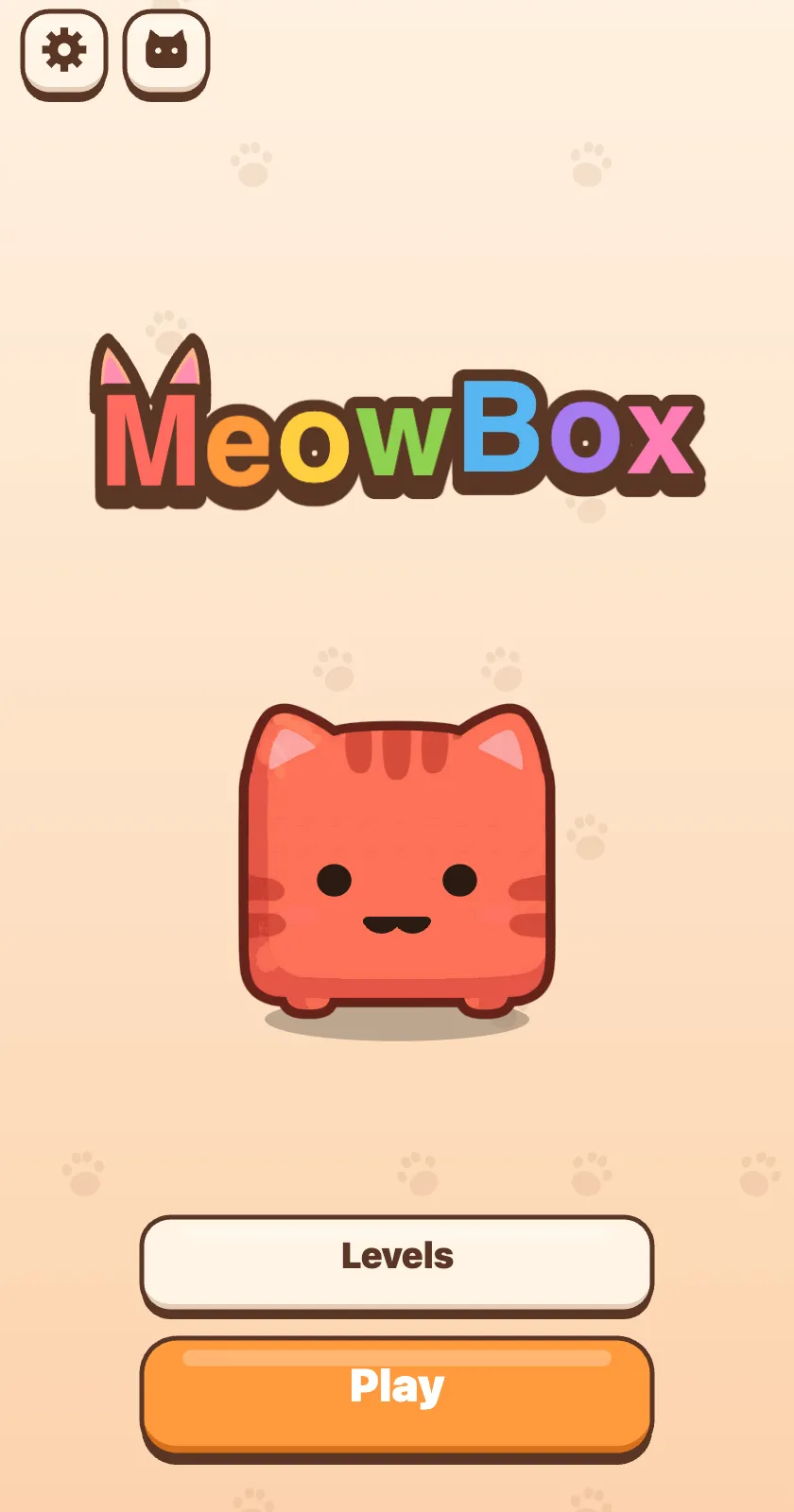 MeowBox title screen